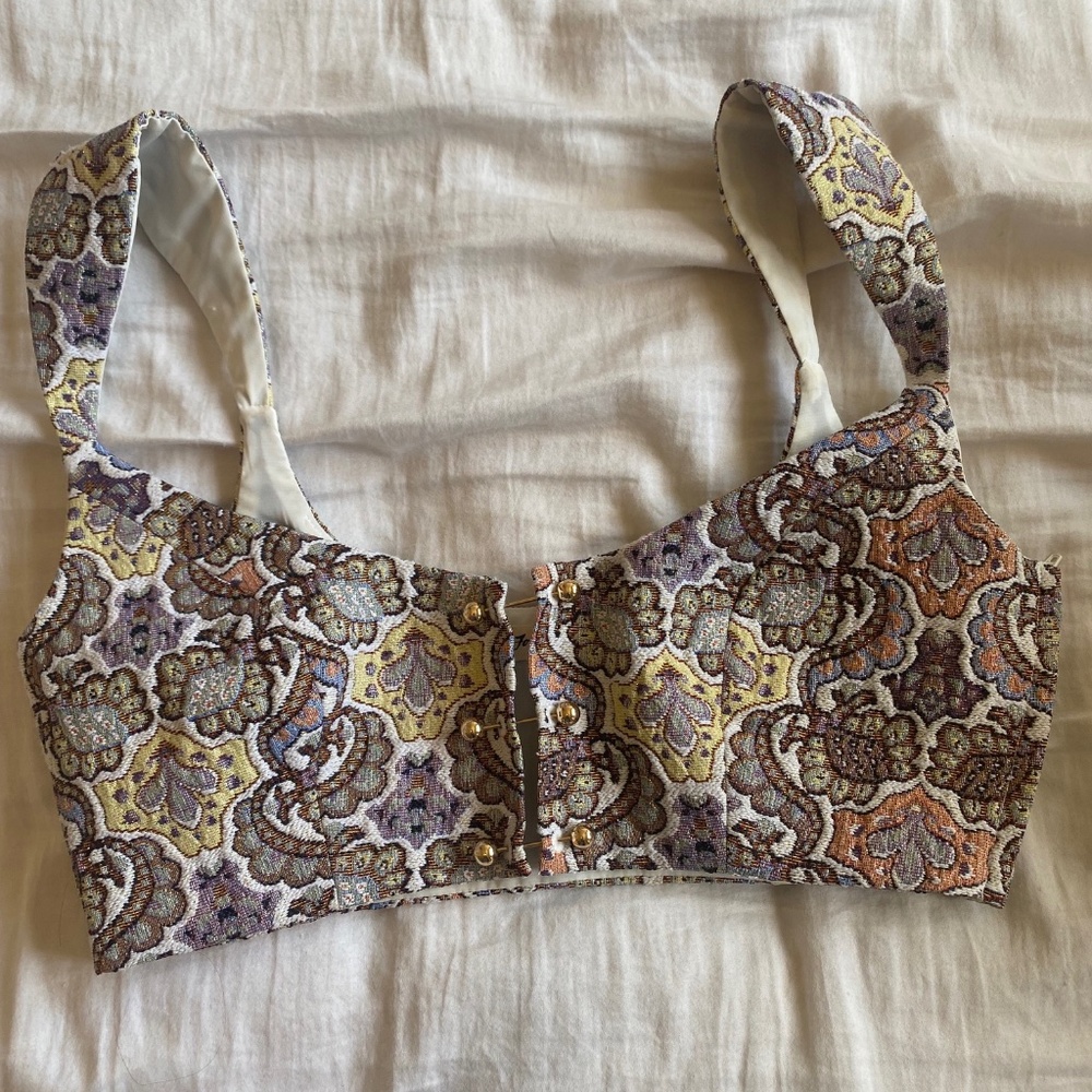 For Love and Lemons Crop Top